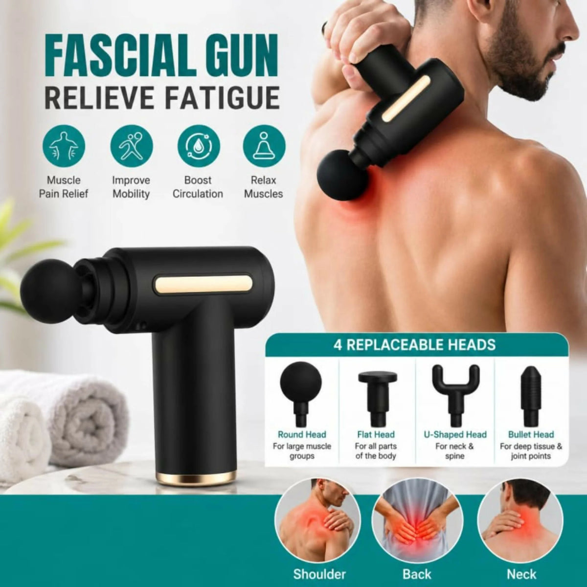Rechargeable Massage Gun