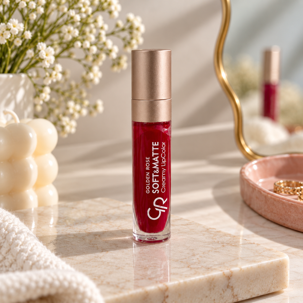 Golden Rose Soft & Matte Creamy LipColor – Duo