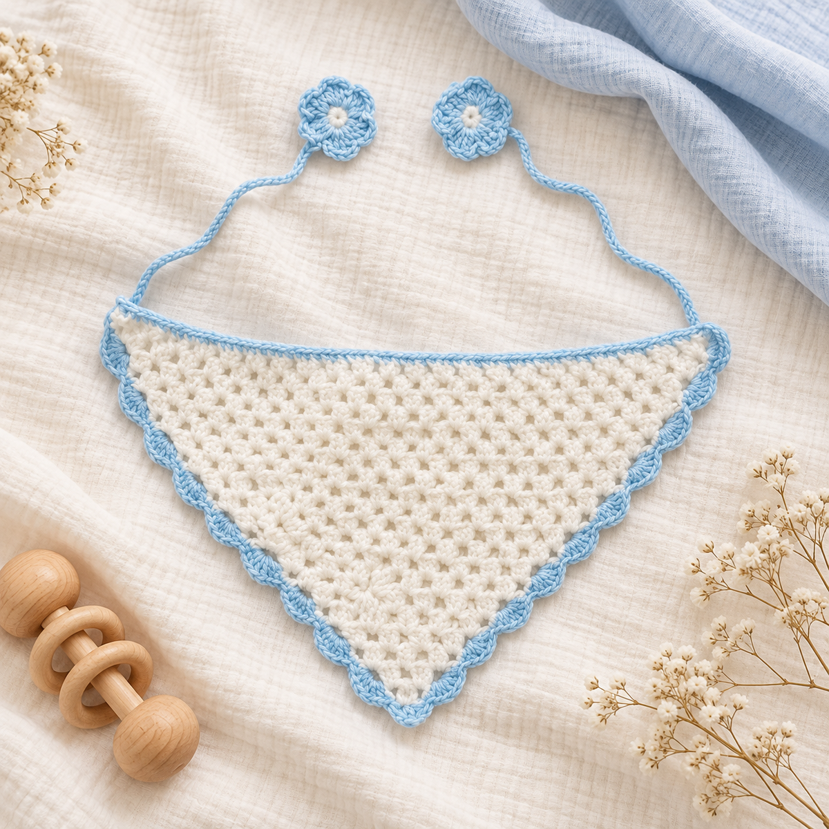 Handmade Crochet Bandana