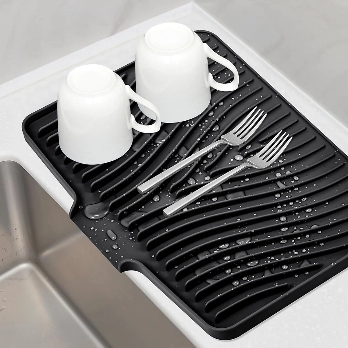 Large Silicone Sink Drain Mat