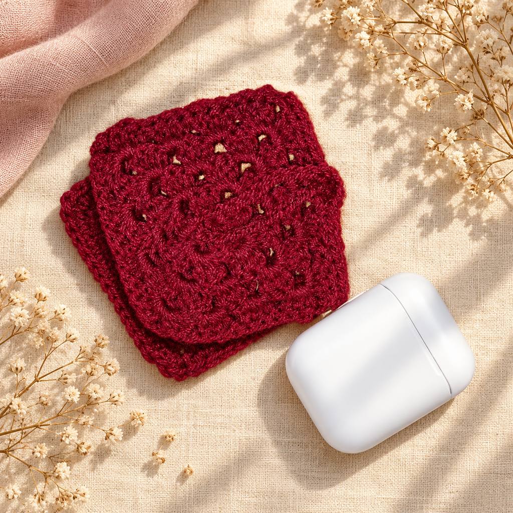 Purely Handmade Crochet Earbud Cover – Premium Protective Case