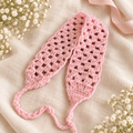 Crochet Tie Headband – Purely Handmade