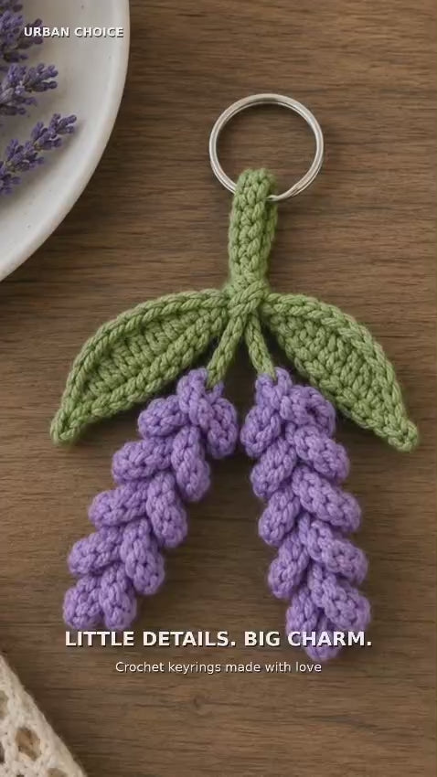 Handmade Crochet Keyring – Cute & Unique Keychain